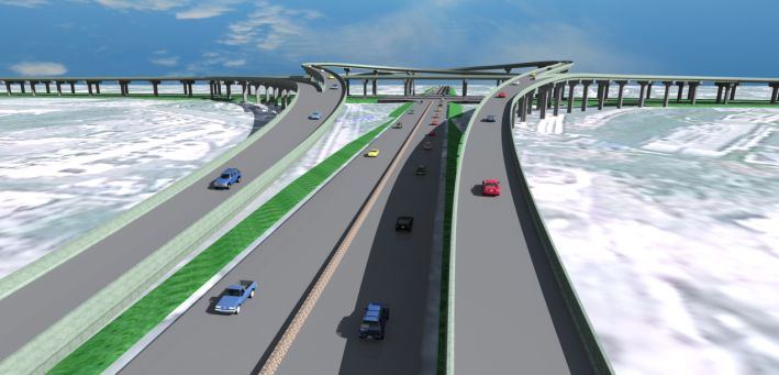 城市道路bim模型设计