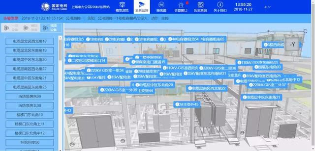 三维设计是目前电网建设的新技术方向，通过BIM技术实现变电站设计、建设、施工、运行等环节的数字化移交，保证了变电站全生命周期的数字化管理，能够实现工程数据信息在工程建设、运行全生命周期内“一次录入、共享共用”。 长园深瑞三维全景监视系统以变电站BIM模型作为输入，以设备运维为切入点，通过三维空间视角，对变电站三维模型、全景监测数据进行有机整合，提升了日常运维全面监视的空间体验，为后续变电站多维数据的深度挖掘及智能分析提供了扎实的数据平台。 那么， 什么是变电站三维全景监视呢？ 长园深瑞三维全景监视系统采用当今计算机领域前沿技术，按照全站信息数字化、信息共享标准化的基本要求实现变电站三维模型浏览、设备资产管理、全景数据监视、二维逻辑图管理、告警管理、历史管理等功能。让变电站运维更便捷、更直观、更高效。 三维监视，让设备看得见 图片描述(最多50字) 长园深瑞三维全景监视系统价值体现 1 通过BIM技术，实现了变电站移交的数字化。 基于变电站BIM技术，构建变电站三维全景监视系统，实现了建设向运维方的变电站数字化移交，是变电站建设和管理领域的一项革新技术。 2 实现了对变电站三维设计模型的可视化管理。 有助于管理者能更准确地掌握变电站的空间特性和设备的分布状况，为运维方能更迅速地作出决策提供了切实的帮助。 3 实现了基于三维场景的可视化运维管理。 基于三维全景渲染技术,通过采集变电站一次设备、二次设备、辅助设备运维数据，系统将监测数据在三维场景中标注出来，设备的真实运行情况一目了然。 4 实现了基于三维场景的可视化资产管理。 将设备的设计参数、运维管理参数等资产数据与三维场景中的设备一一对应，通过选择三维空间中的设备可以直接调阅资产信息。 5 构建了基于三维实体场景的综合数据平台，为变电站多维数据的深度挖掘及智能分析提供了基础支撑。 系统对变电站BIM模型、电网运行监测数据、主设备监测数据、辅设备监测数据、视频数据进行了有机整合，构建智能变电站环境、设备、监测数据和管理信息的综合可视化平台，为变电站多维数据的深度挖掘及智能分析提供了平台支撑。 长园深瑞三维全景监视系统应用案例 下面，以上海220kV东煦变电站为例，带您体验变电站三维全景监视系统的实际应用： 变电站三维模型的全局浏览 图片描述(最多50字) 去墙后的三维模型浏览 图片描述(最多50字) 一次子系统浏览：支持按电压等级、间隔的局部系统浏览；支持从三维视角切换至对应的二维逻辑图。 图片描述(最多50字) 图片描述(最多50字) 视频子系统浏览 图片描述(最多50字) 图片描述(最多50字) 变电站scada监控系统电气接线图浏览 图片描述(最多50字) 告警管理 图片描述(最多50字) 面对当前电网建设数字化、可视化、智能化的发展方向，长园深瑞将一如既往，锐意创新，全力推进三维数字化建设，以新技术迎接电网新时代，将变电站运维推向数字化、可视化、智能化的全新高度，为保证变电站安全可靠运行贡献力量。