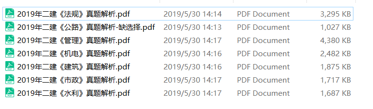  2019 年二级建造师《工程法规》真题解析