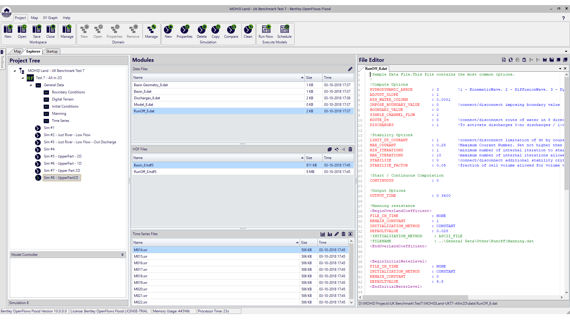 CAP_Setup scenario management
